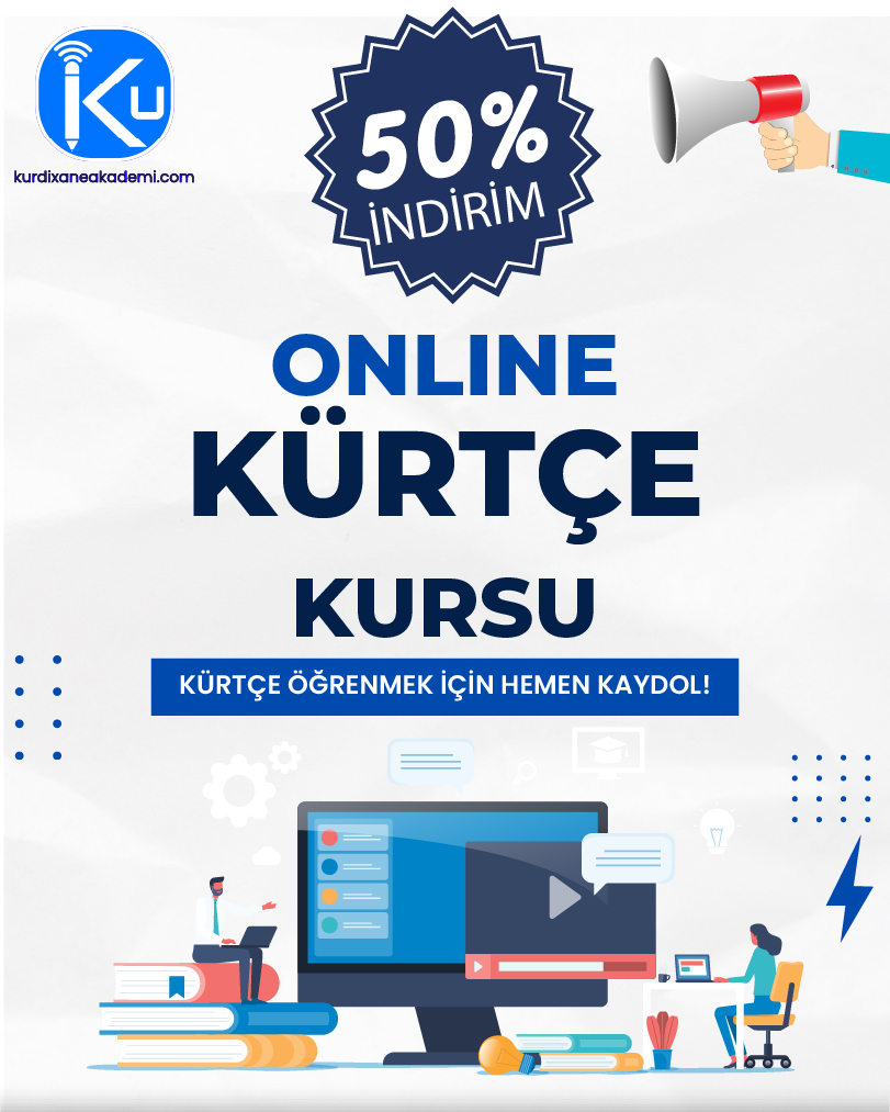 kürtçe %50 indirimli kurs