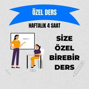 Özel Ders (Haftada 4 Saat)